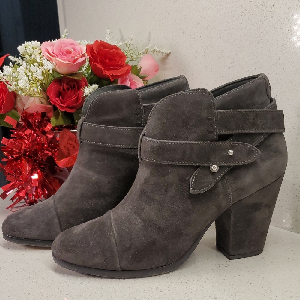 RAG & BONE Suede Leather Booties (sz 8)